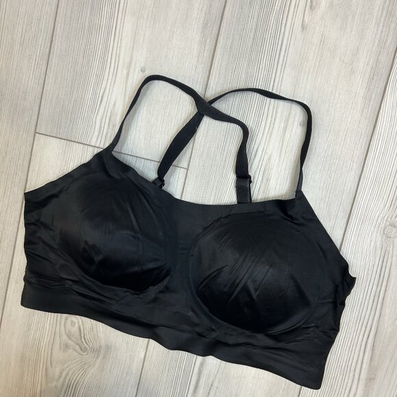 Soma Enbliss Luxe Adjustable Bralette XL Black Wireless Removeable Pads Bra - Picture 3 of 7